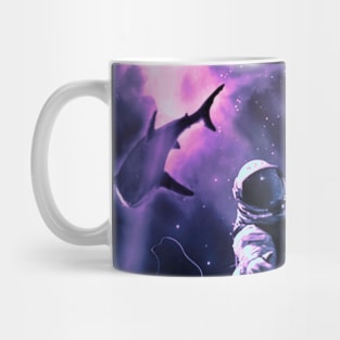 Floating with Sharks Mug